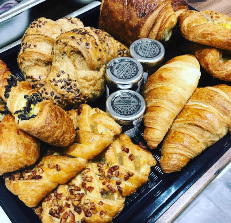 Buttery Croissants and Pastries